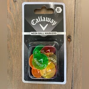 Callaway Neon Ball Markers 8 Count Pack